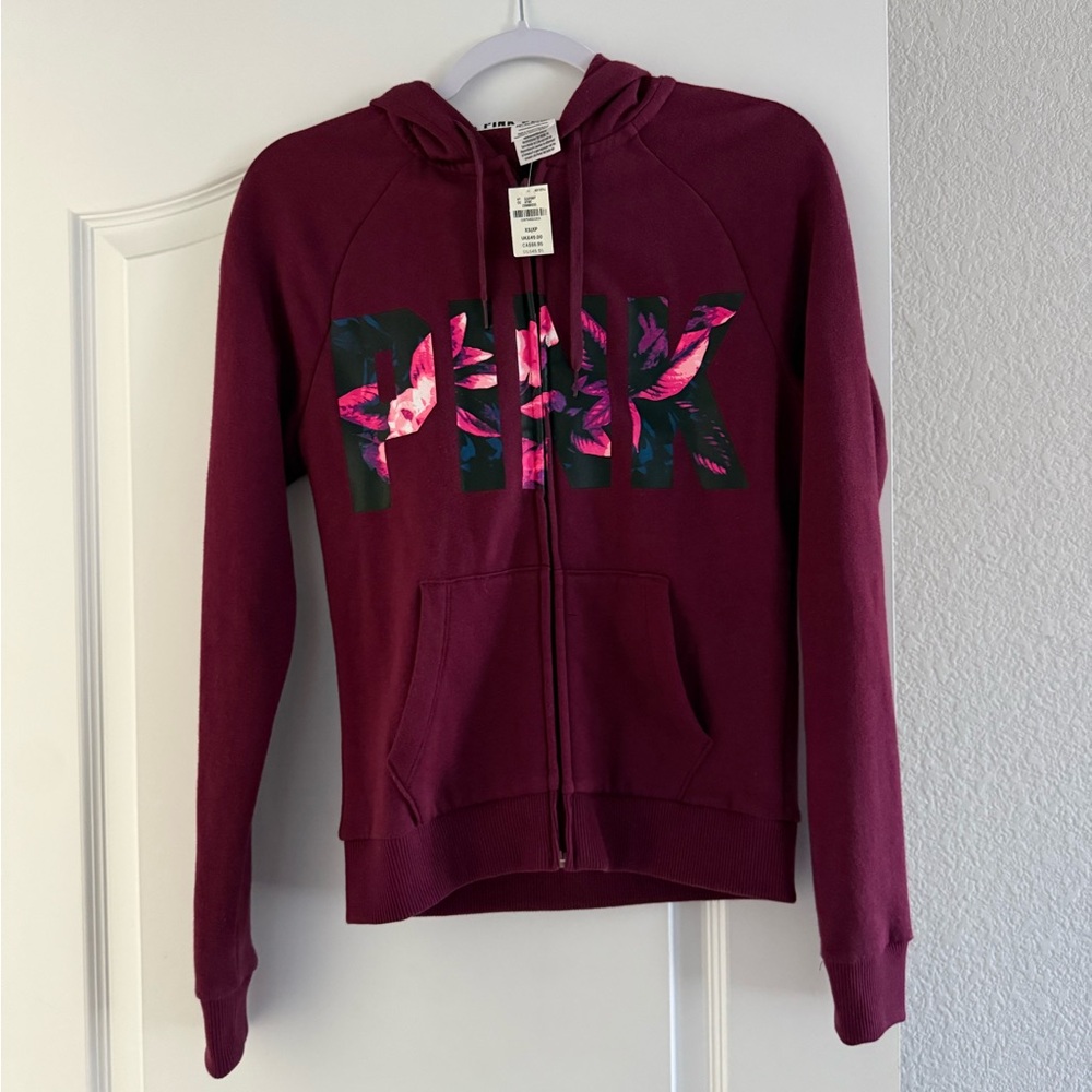 VS PINK FULL ZIP